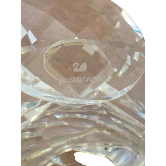 Swarovski Large Lotus Flower Crystal Glass Spiritual Flower Figurine Austria - Picture 6 of 6